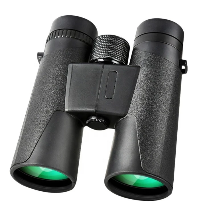 

High Quality Bak4 Prism FMC 10x42 Roof Binoculars For Adults HD 8x42, Black