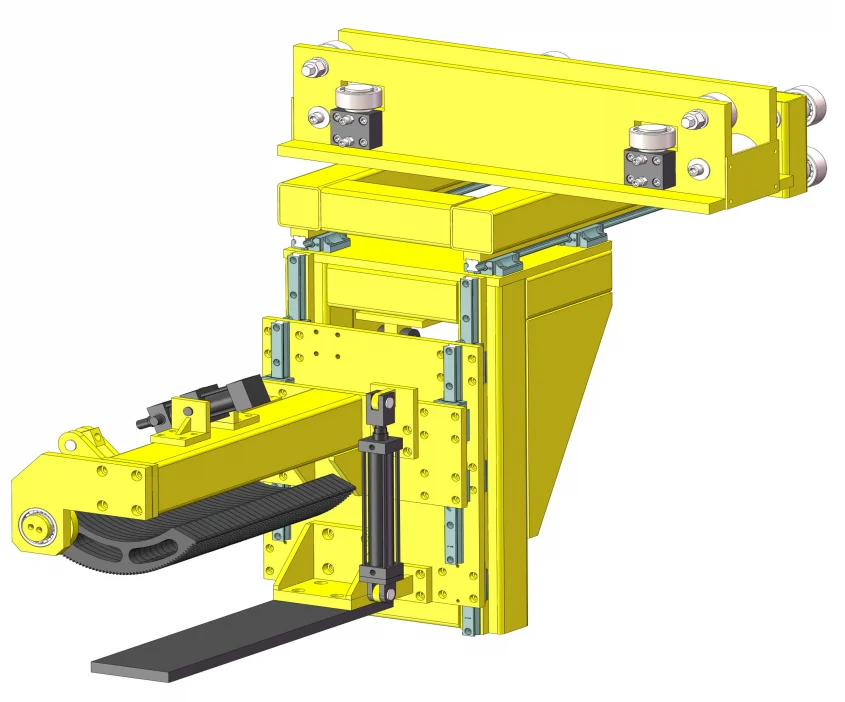 Aluminium Profile Extrusion Press Machine 1000t Double Puller With