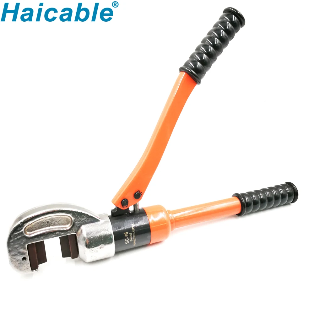 Portable Hydraulic Rebar Cutter Sc16 Steel Rod Bar Cutter China