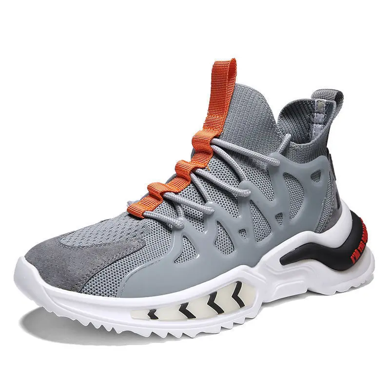 

2021 boys' tennis sports and leisure running shoes with thicker soles
