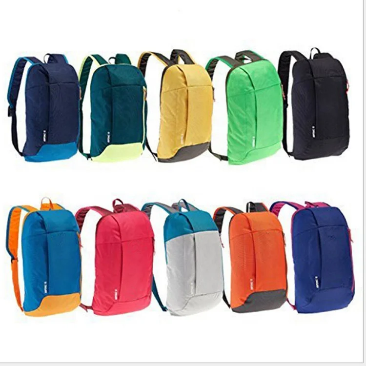 

Custom colors logo printed embroidered oxford cloth outdoor sport casual backpack, Shown
