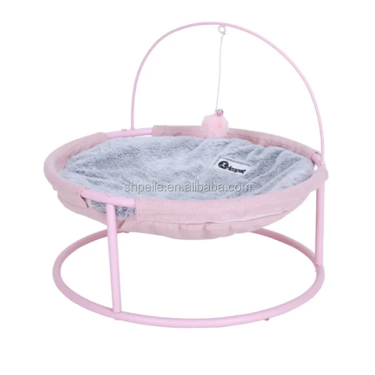 

Foldable Elevated Cat Camping Bed,Portable Metal Frame Raised Dog Bed wholesale, Customized accepted