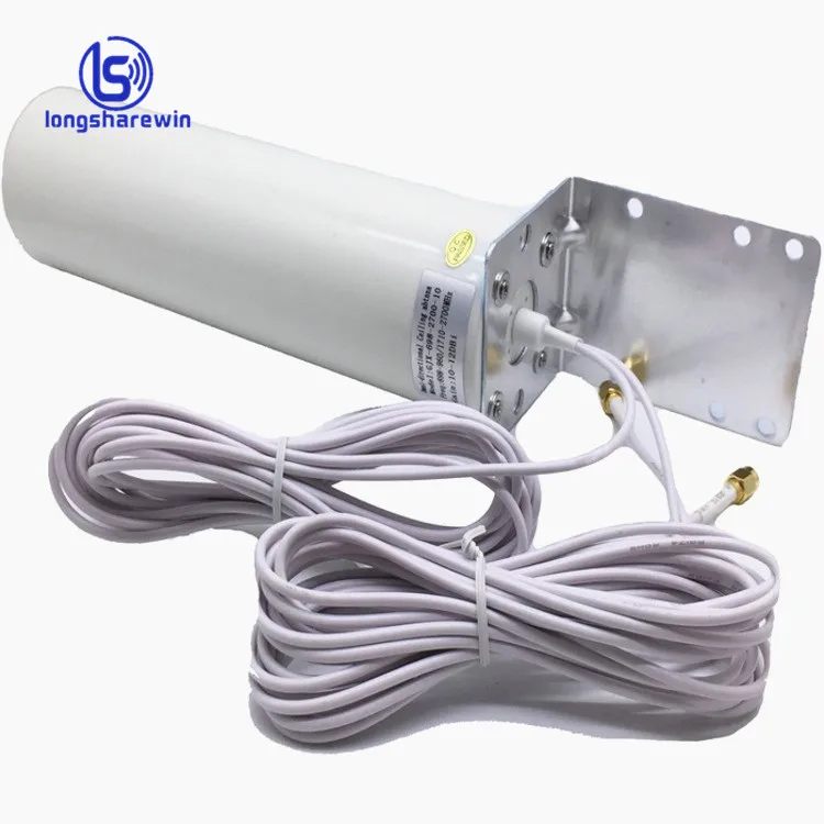 
good quality GSM/3G/4G Lte /Wlan wifi Omni direction Outdoor Antenna with sma /TS9/crc9 male connectors 