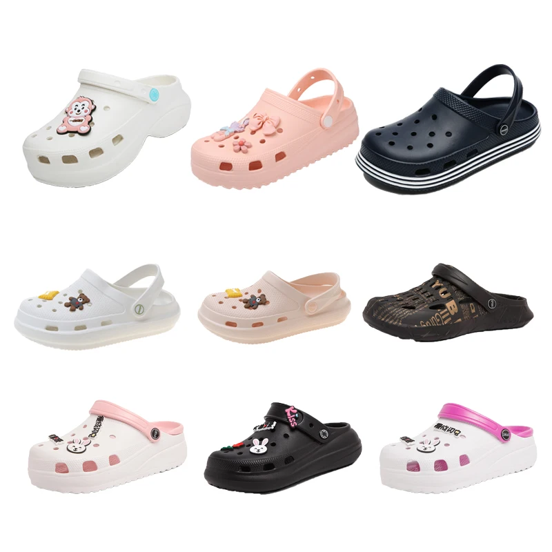 

Cave shoes girls non-slip soft bottom breathable cartoon sandals and slippers summer fashion outer wear sandals