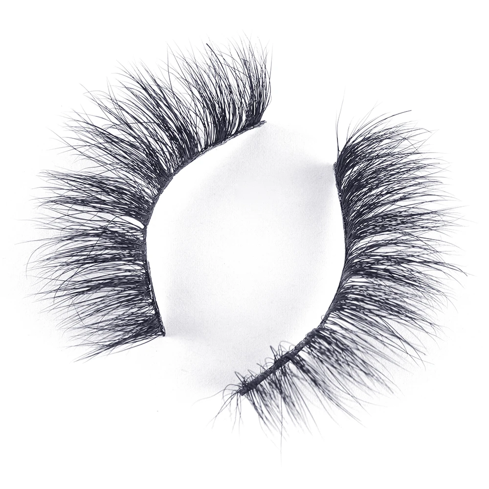 

100% real mink Fur thick Handmade premium 3D mink eyelashes full strip natural looking mink eyelashes, Natural black mink eyelashes