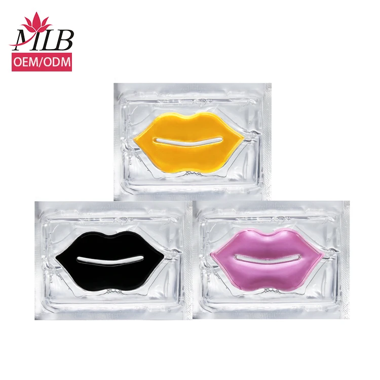

OEM cosmetic crystal nourishing moisturizing lip hydro face mask japan hot sale 20 pcs sexy collegan lip mask body for facial