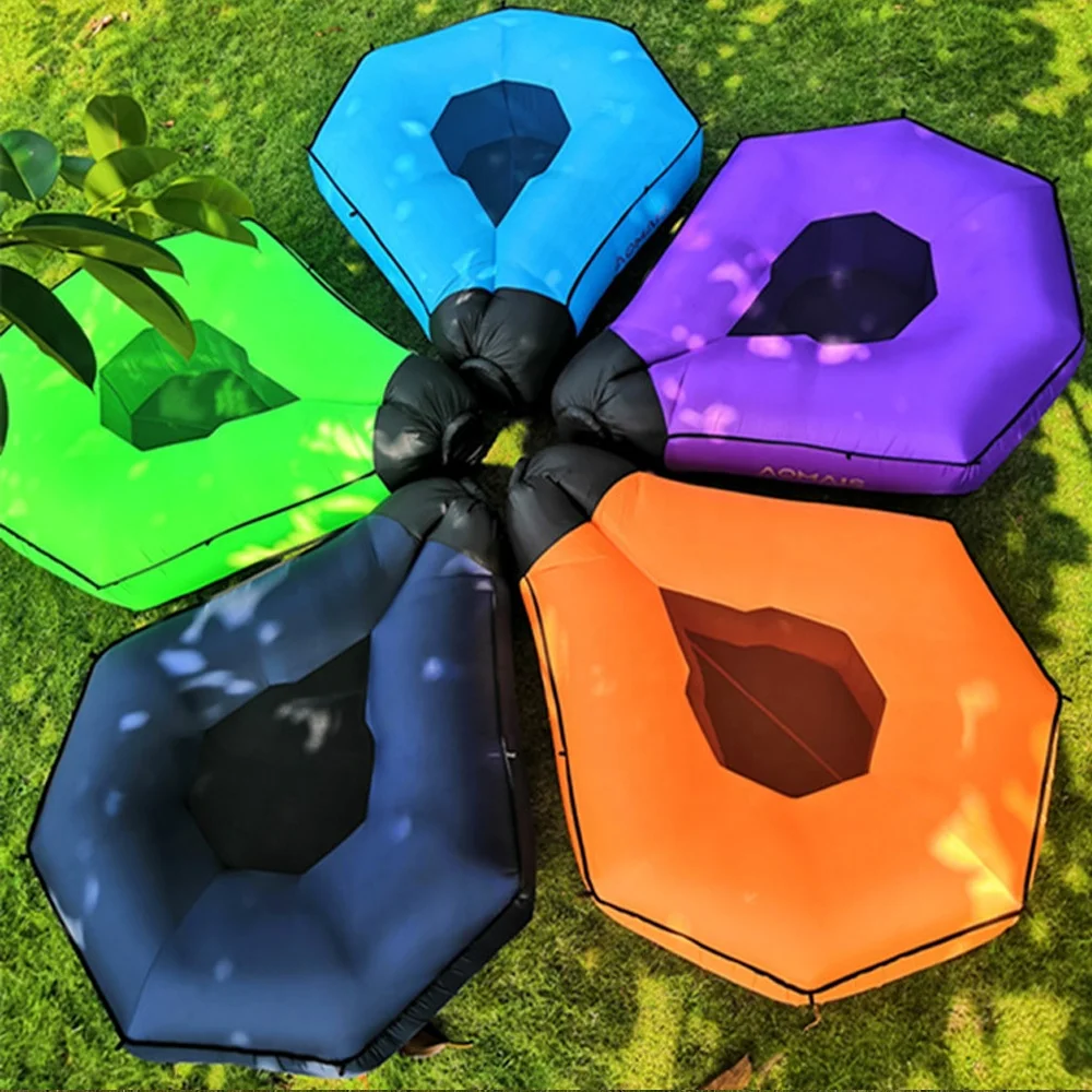 Customized Outdoor Waterproof Uvproof Sunshade Double Inflatable Sofa