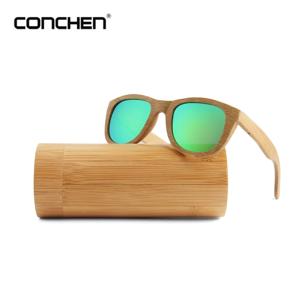 

2021 new arrival polarized lens UV 400 polarized bamboo sunglasses sun glasses for men and woman, Custom colors