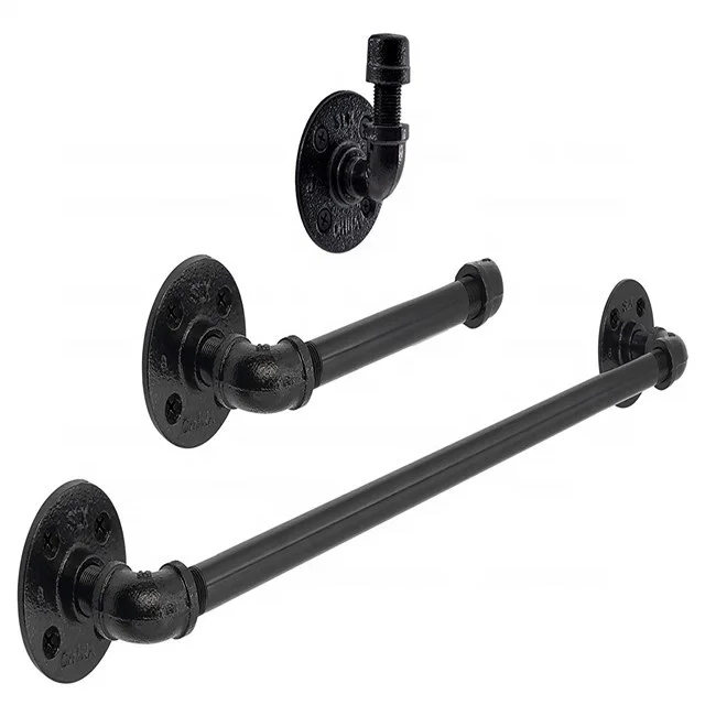 Black Color Cast Iron Pipe Fittings Furniture Table Leg Dining - Buy ...