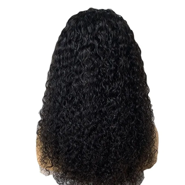 

Hot Selling Curly Hd Transparent Full Lace Wig Lace Front Bob Wig For Black Hair Cuticles On A Full Range Of Lace Wigs, Natural color, any color can be customized