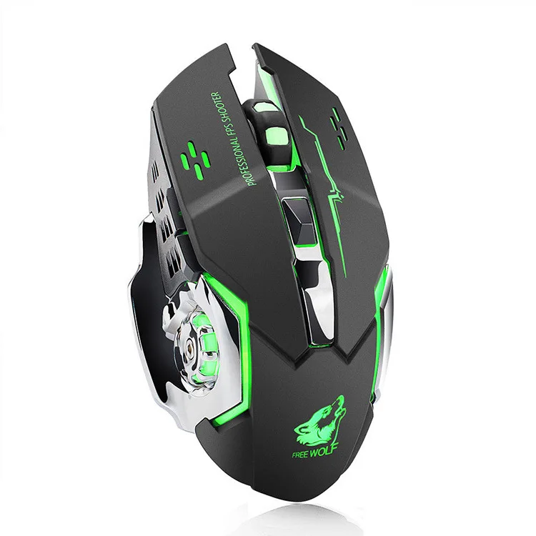 

guangdong 2.4G ergonomic razer Recargable mouse logitech computer wireless gaming gamer combos mouse, Black,white,metal gray