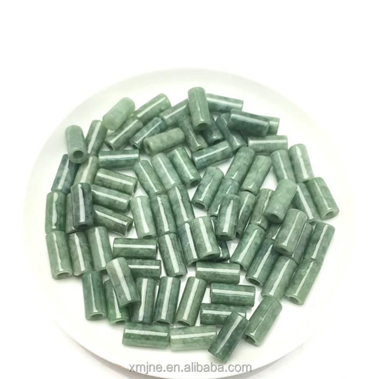 

a Cargo oil bean beads jade loose beads long beads diy jewelry accessories Passepartout rice factory wholesale