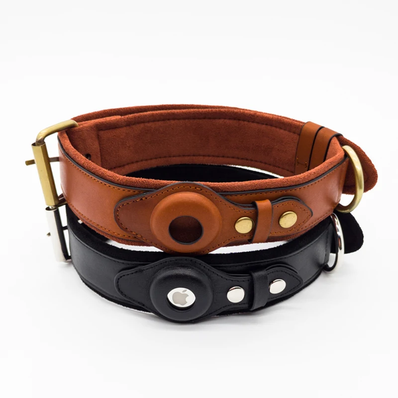 

Manufacturer Wholesale Price Custom Full Grain sublimation flash design eco friendly Leather colours Heavy Duty dog collar, Brown,black