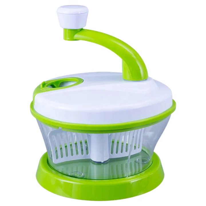 

4 in 1 Multifunction Vegetable Cutter with Drain Basket Rotate Vegetable Slicer Chopper Grater