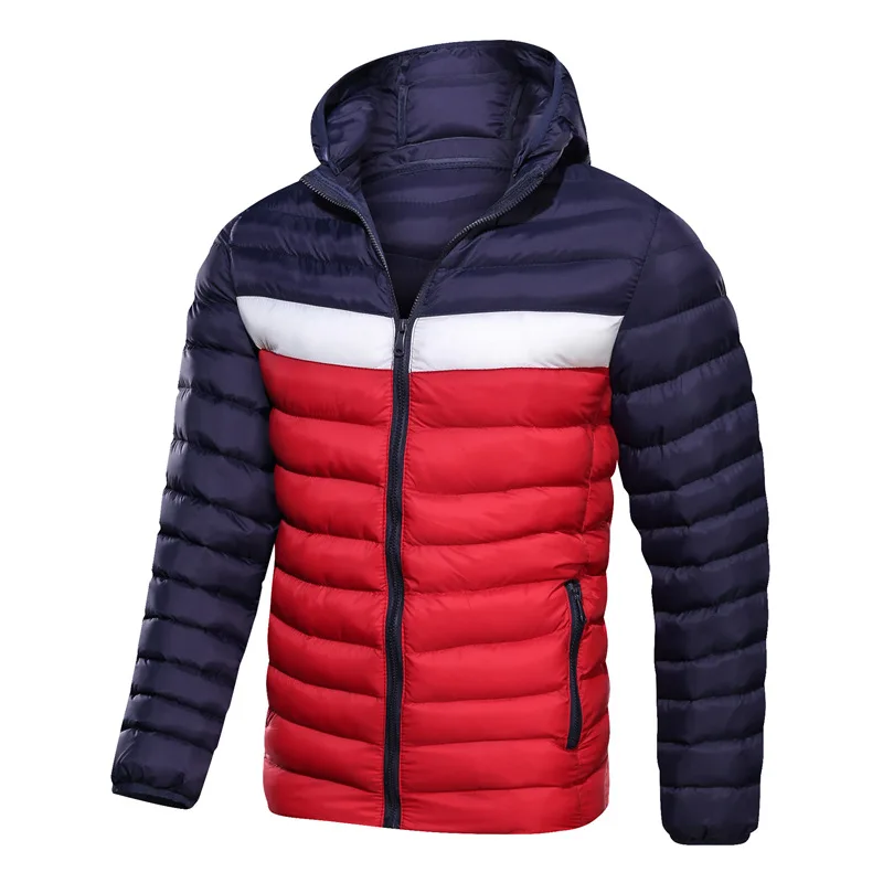 

Wholesale Men's Lightweight Nylon Winter Padded Jacket, Red,blue,black