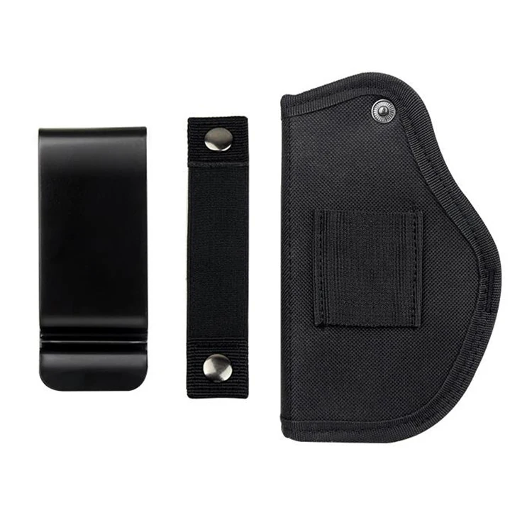 

CS outdoor hunting Nylon Plastic Adjustable Tactical waistband Gun Holster, Black