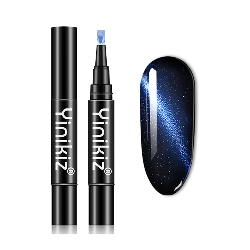 

Yinikiz Cat Eye Top Coat Gel Nail Polish Pen, 6 colors