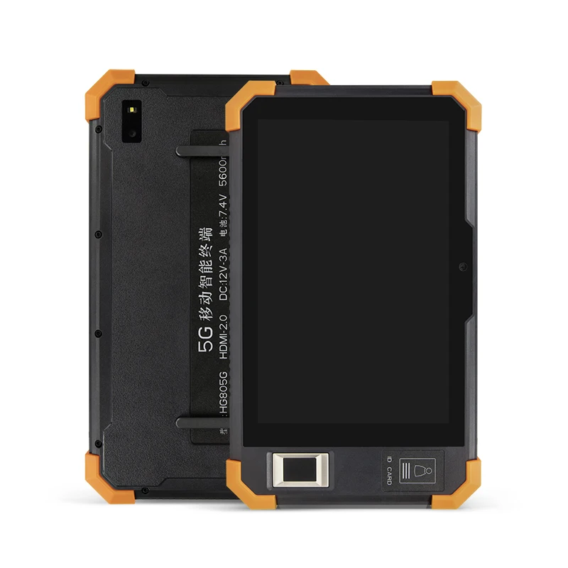 

Industrial tablets Biometric tablette 5.6000mah Battery NFC 8inch 4G Android Rugged Tablet PC Computer