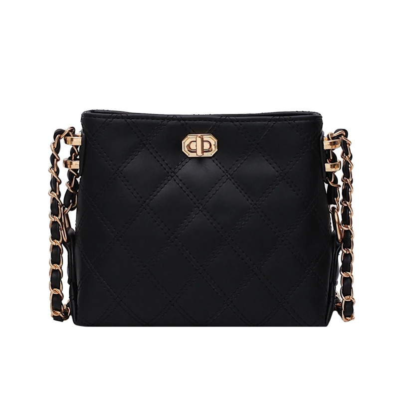 

XP1209 new style diamond handbags limited western fashion messenger lock chain bag