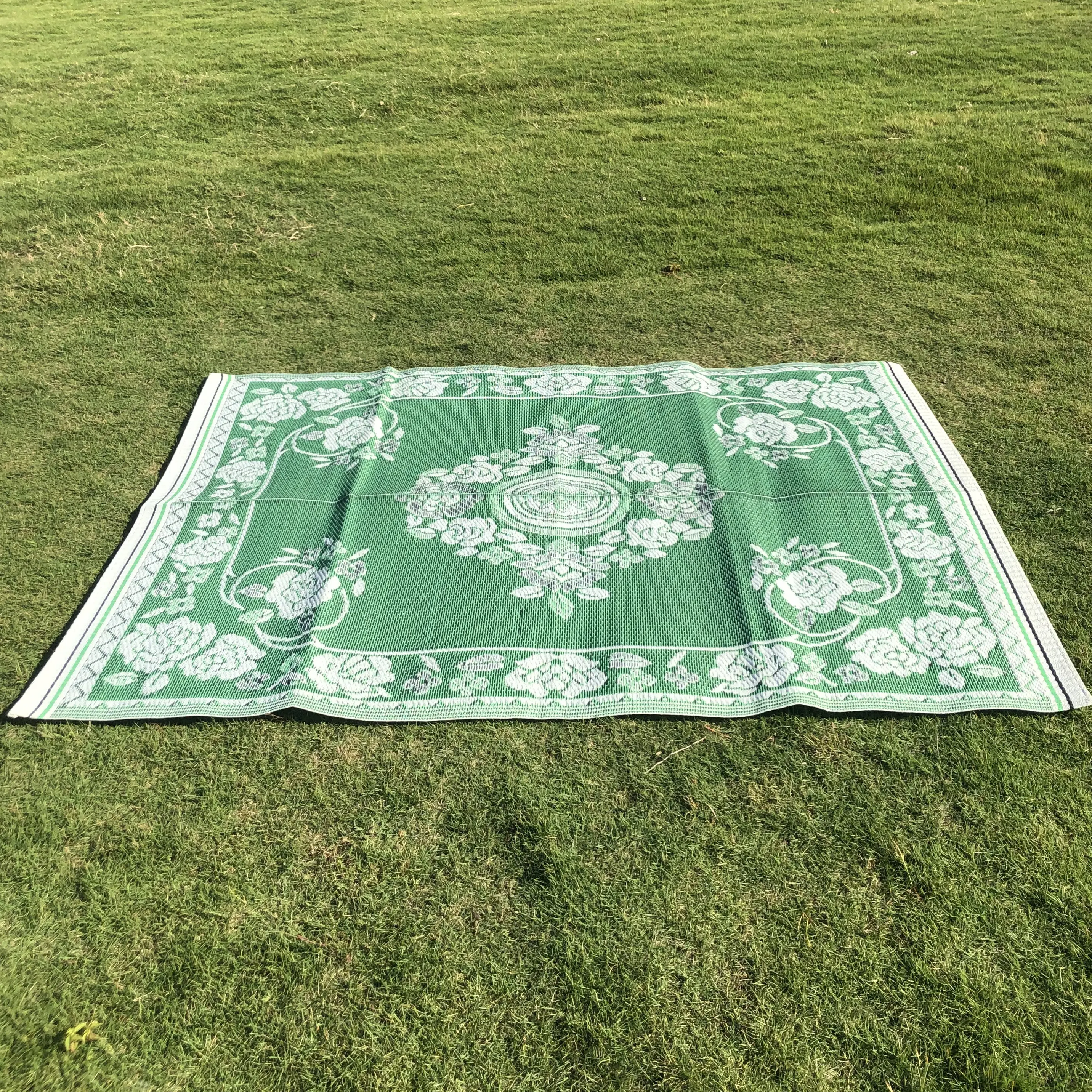 

RTS Woven Plastic Beach Mat Large PP Mats Sleeping Mat, Any color can be available