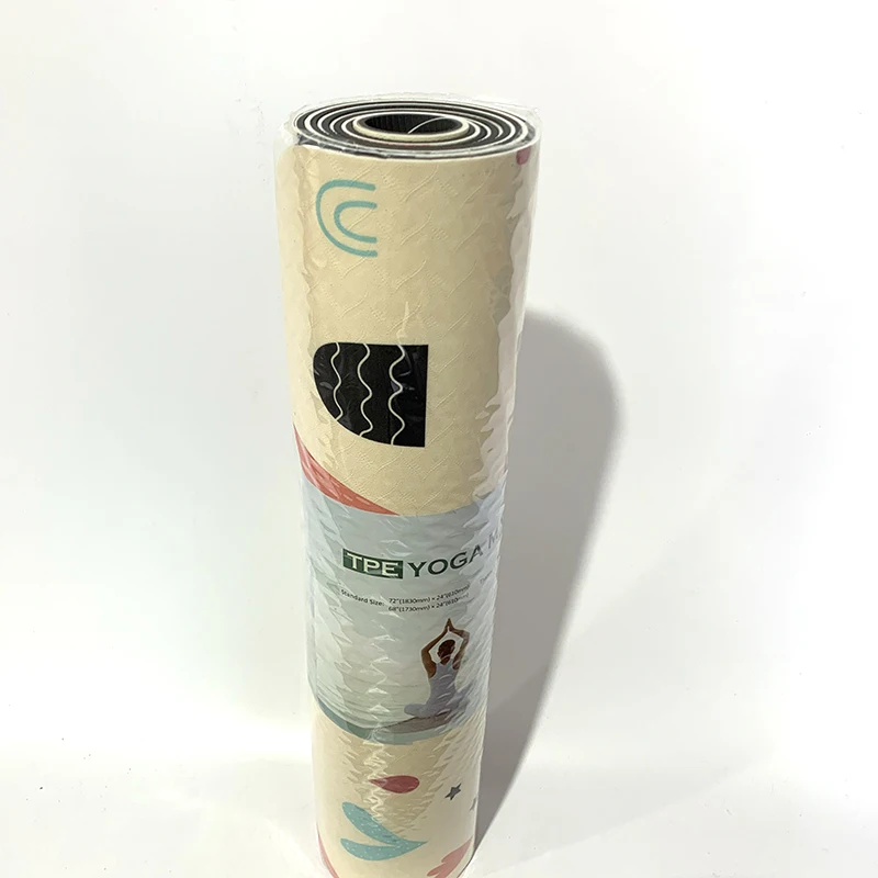 

Oem Pattern High Density Quality Eco Tpe Yoga Mat