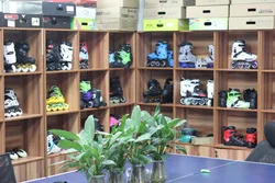 Patines para ruedas Hot Selling Custom Color Mesh Material Comfortable Inline Skate Shoes