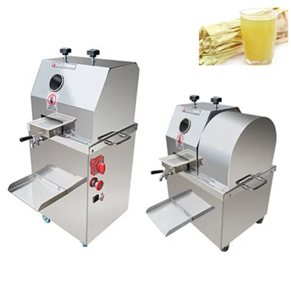 

Stainless Steel Commercial Vertical and Tabletop Electric Sugar Cane Juicer Sugarcane Juice Extractor Machine
