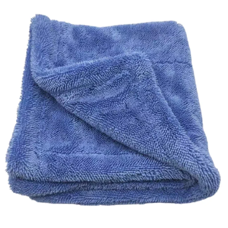 50*80 Cm Microfiber Twisted Drying Towel Double Sides Microfiber Twist ...