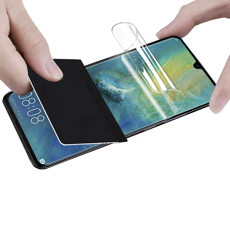 

3D Full Cover High quality Smartphone Hydrogel Protective Film Screen Protector for huawei mate 20 30 P30 Pro, Clear