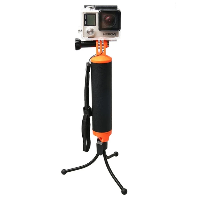 

Floating Handle Grip with Tripod Holder & Adjustable Anti-lost Strap for GoPro HERO9 Black and Other Action Cameras