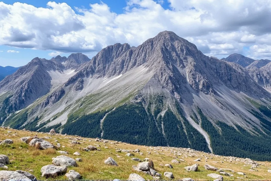 Hikers exploring the alpine terrain near Cinnamon Pass with wildflowers in foreground and snow-capped peaks in background