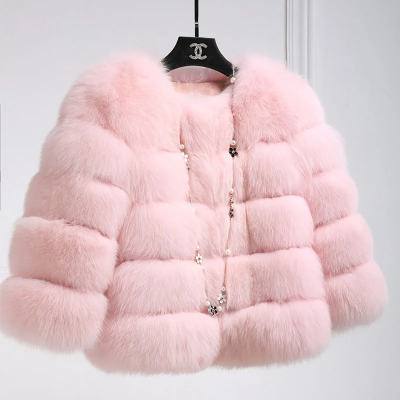 

Winter Warm Fur Jacket Coat clothes women With Hooded Faux Fur Coats and Jackets Plus Size Furry Cropped Women Fluffy Coat, Picture