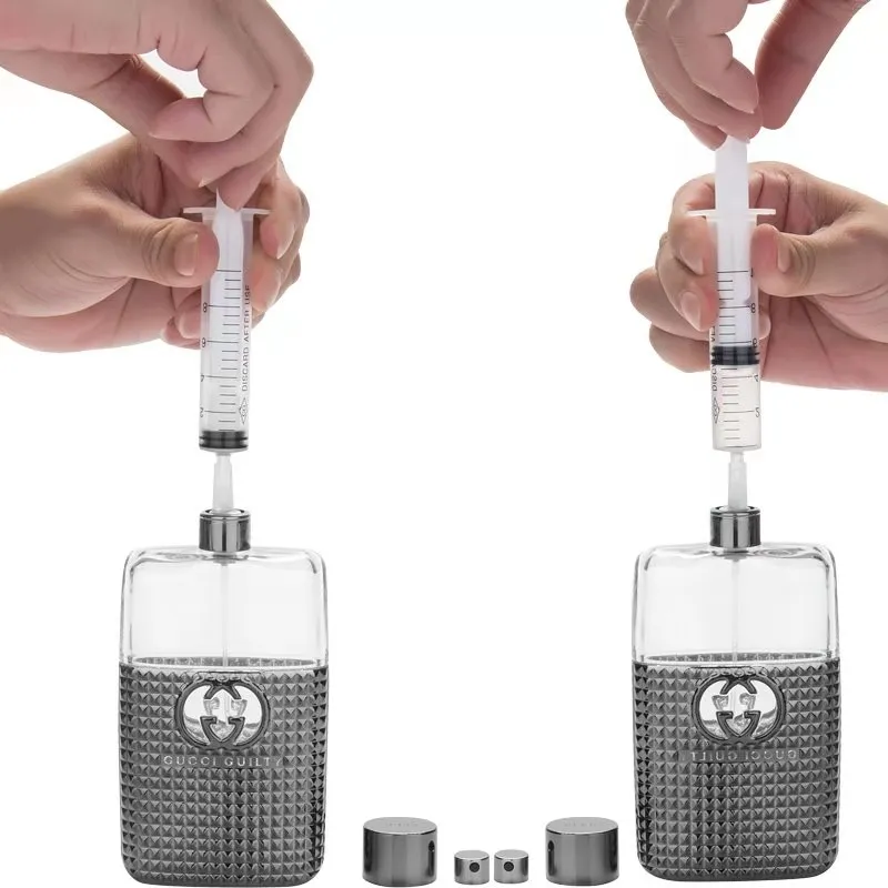 

Refilling Tools 10ml Quantitative Plastic Syringe Perfume Dispenser Decanting Tools for Parfum Bottles Refilling, Clear