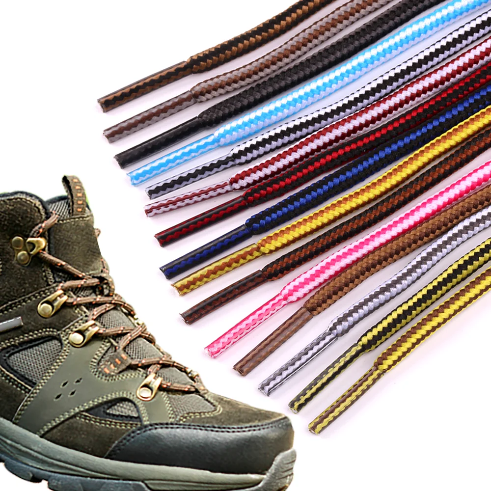 

[21]New Arrival sports casual shoes work shoeslaces martin boots big head leather boots general two colors striped shoelaces, 18 colors