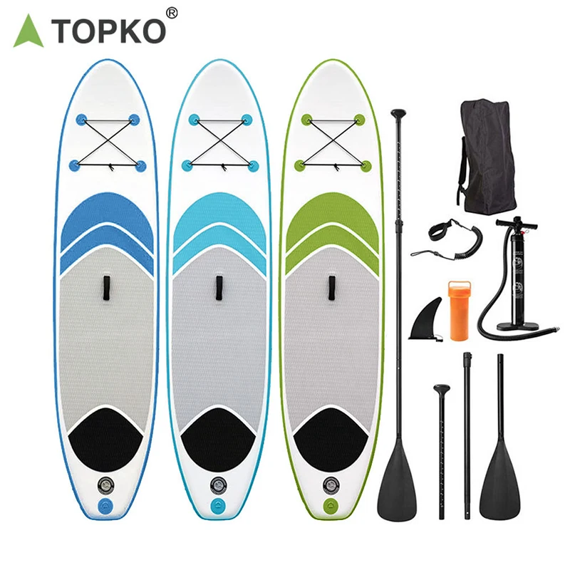 

TOPKO sup surf paddle inflatable paddle paddle board wholesale, Customized color