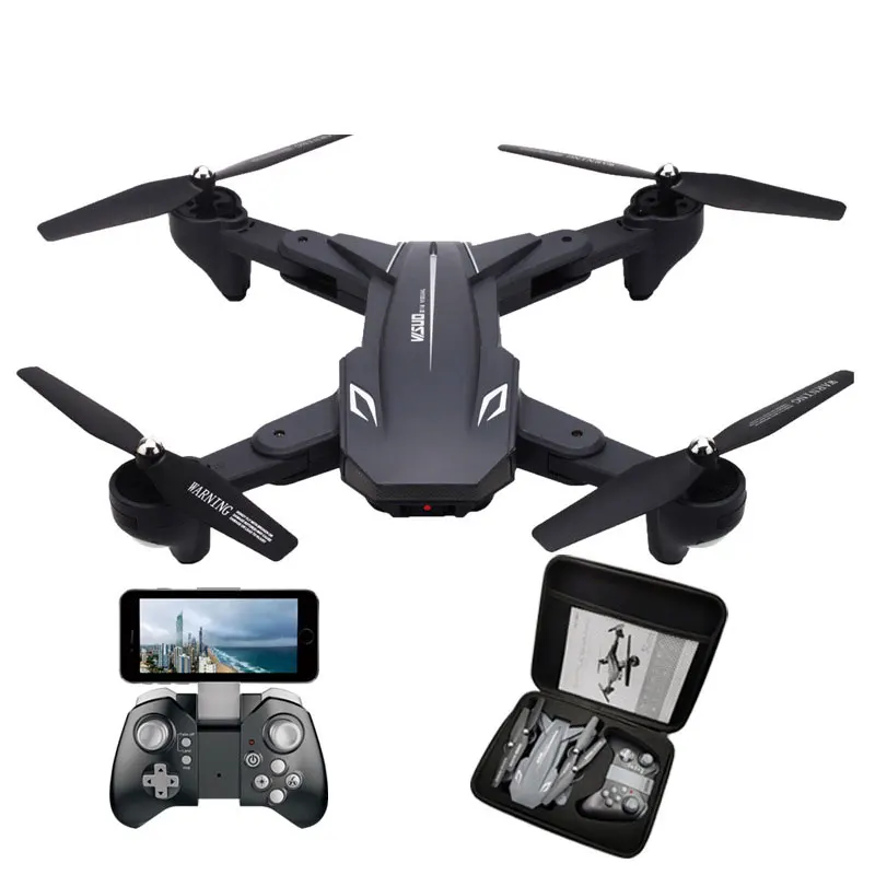 

10% OFF Gesture One Key Follow 1080P 2MP 4K Wifi Drone Optical Flow 50X Zoom RC Quadcopter HD FPV Flight Drone with Dual Camera, Black