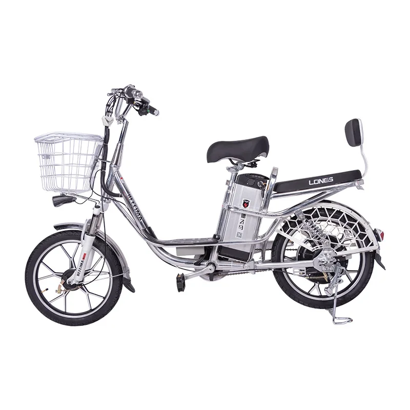 

2021 Two Wheel Electric Bicycle 350W Electric Bike 15AH Lithium Battery 48V Ebike for Sale