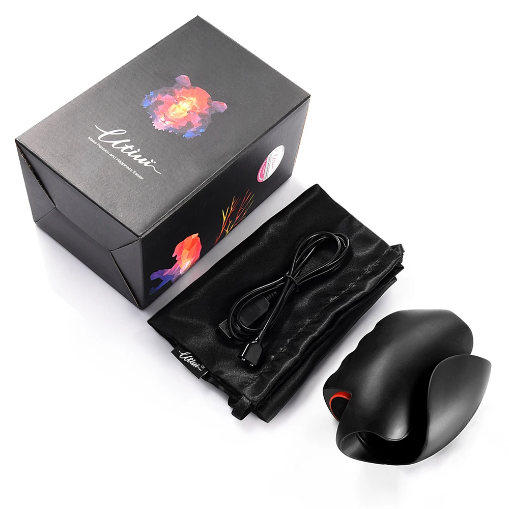 
Male Masturbator Cup Handheld Liquid Silicone Vibrating Masturbation Toys with 7-Frequency Powerful Bullet Vibrator 