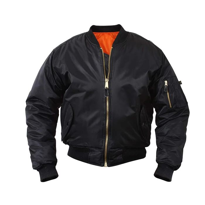 

Wholesale Polyester Bomber Jacket Men Waterproof Plus Size Jacket Customized Bomber Jacket
