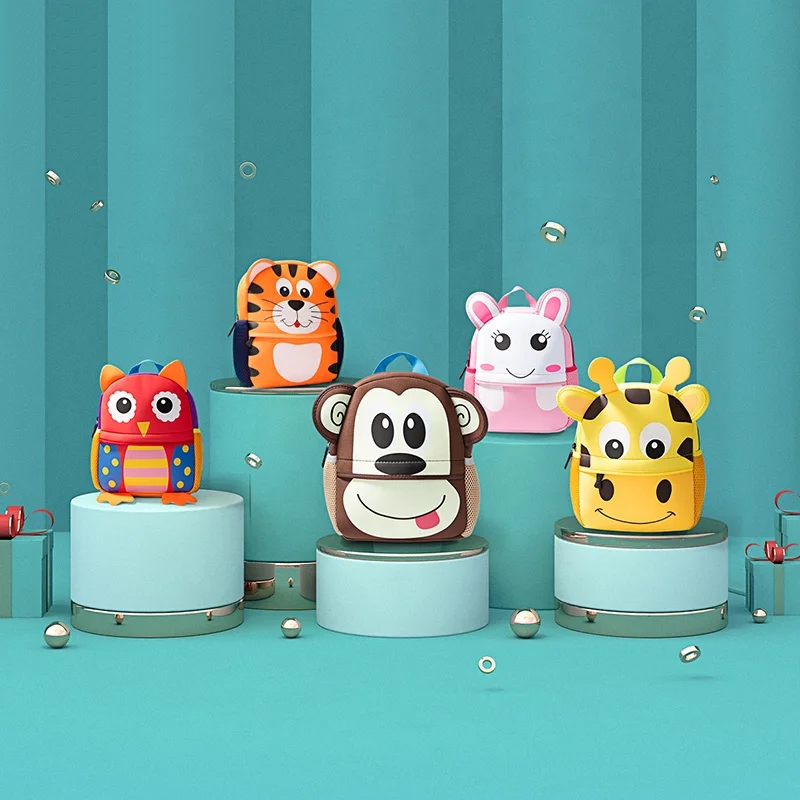 

Toddler Baby Kindergarten Children Cartoon Pre School Bags Boys Girls Gift Schoolbag backpack