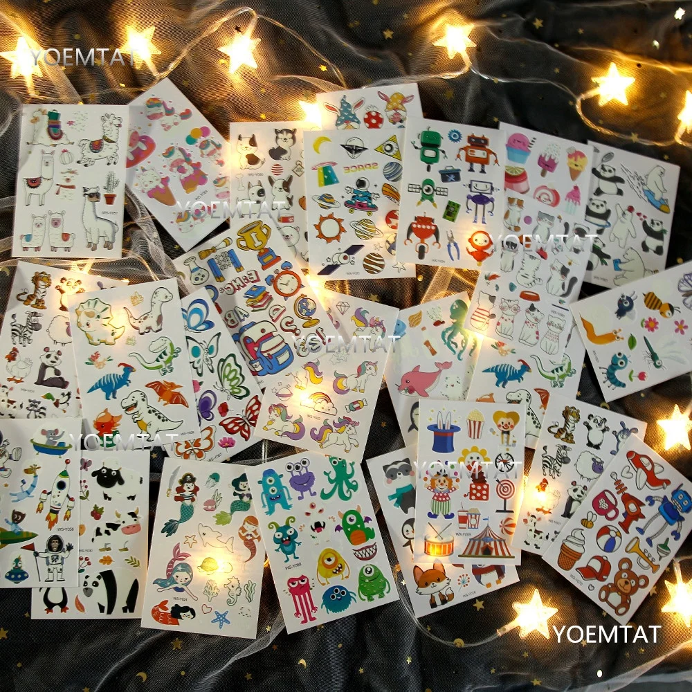 

Painting Art luminous temporary glitter tattoos tattoo sticker, Cmyk