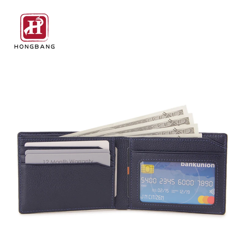 

Leather wallet for men OEM wallet RFID