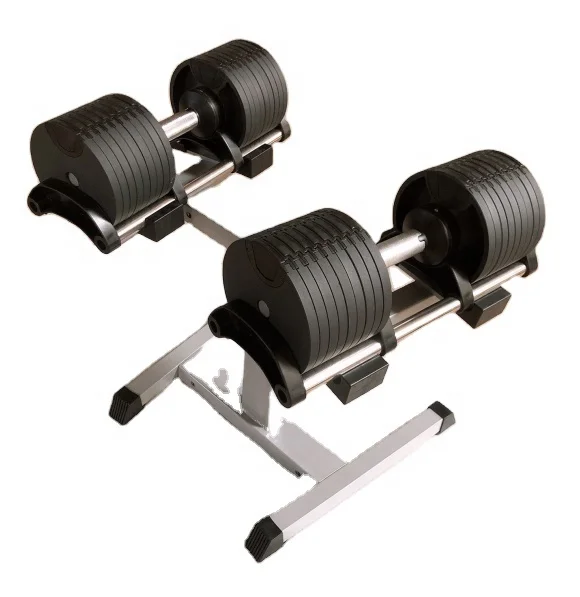 

Free weight gym dumbbell set quick adjustable dumbbell 70LBS gym accessories 32kg adjustable dumbbell