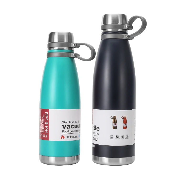 

2021 Hot sell sports product double wall stainless steel vacuum insulator portable travel water bottle custom logo