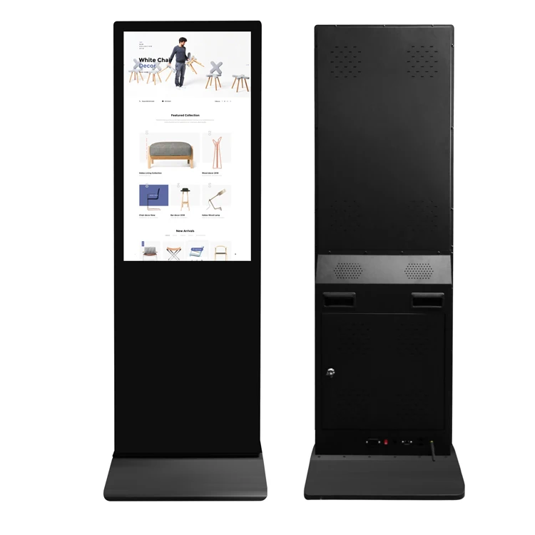 

Floor standing 32 43 49 55 inch IPS touch screen self-order Android all in one advertising player