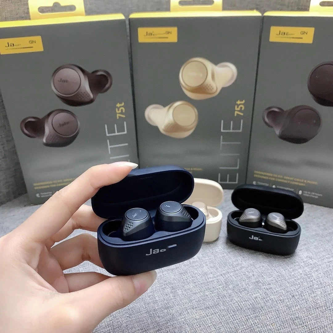 

Summer 2021 Tws T75 For Jabra 75t Blue-tooth Stereo Headset Wireless Headphone Sport Earphone Gaming Wireless Headphone Protable