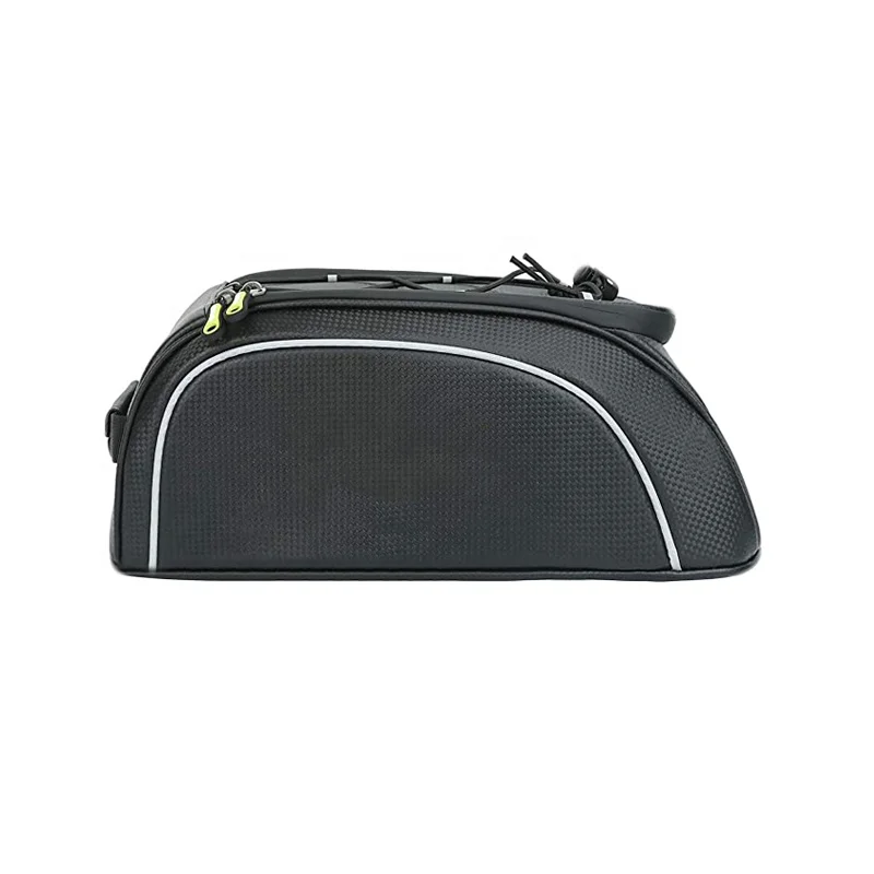 

PU Material 7L Adjustable Bicycle Rear Seat Cargo Bag Waterproof Bicycle Saddle Pannier Bag