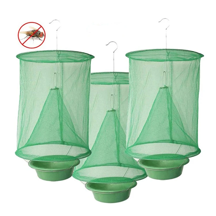 

Fly Net Trap Sunshine Spot Home Insect Mosquito Capture Traping Bug Hanging Pest Net, White+ green