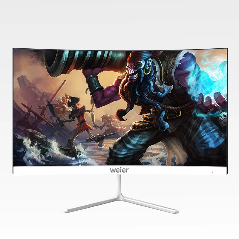 

weier  4K Led Gaming Monitor 144Hz curved screen Computer Monitor