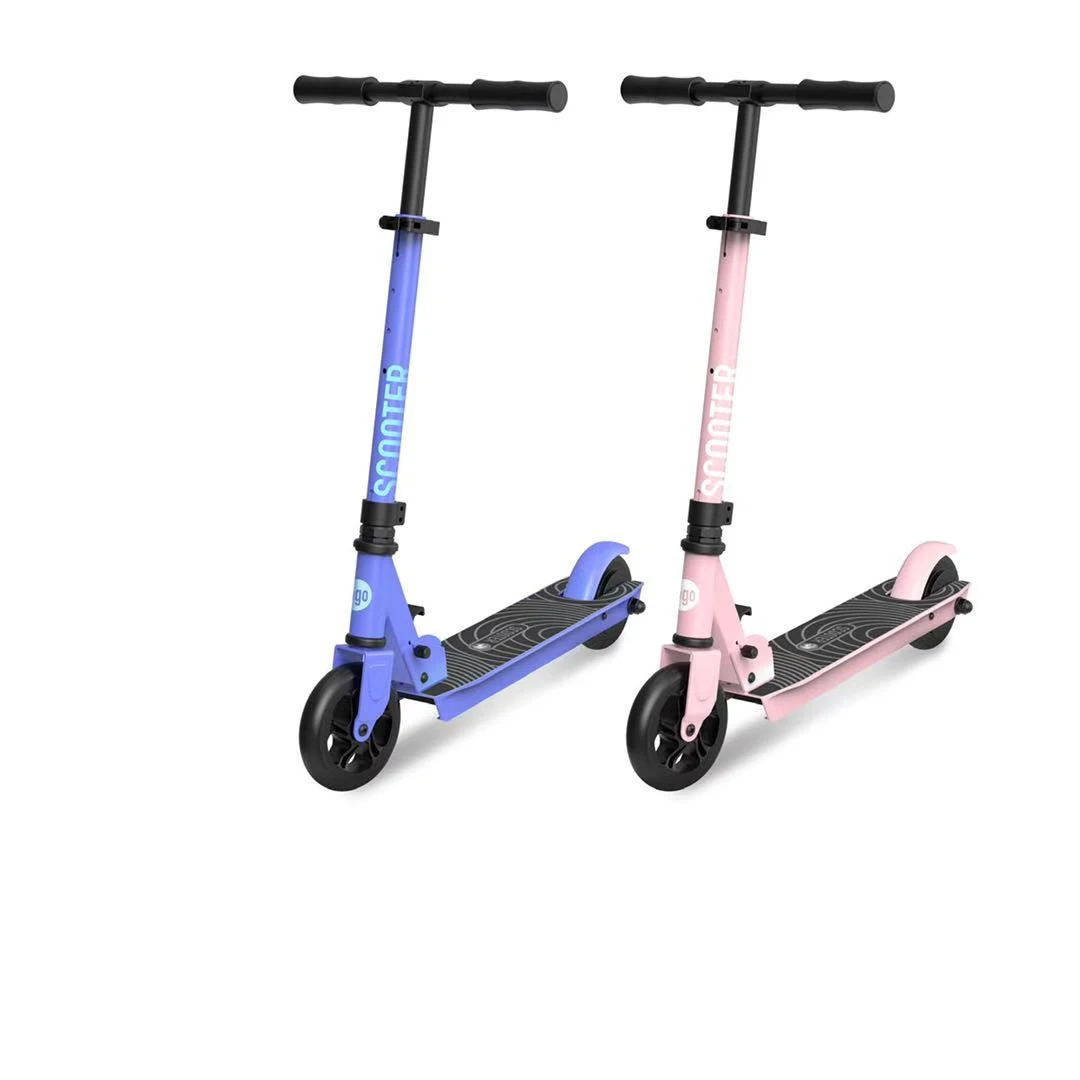 

Approved Germany Standard 5 inch Electric Kick Scooter E Step kids' bike, Pink,blue